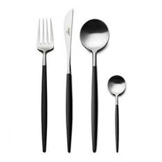 Goa Black & Matt Stainless Place Setting